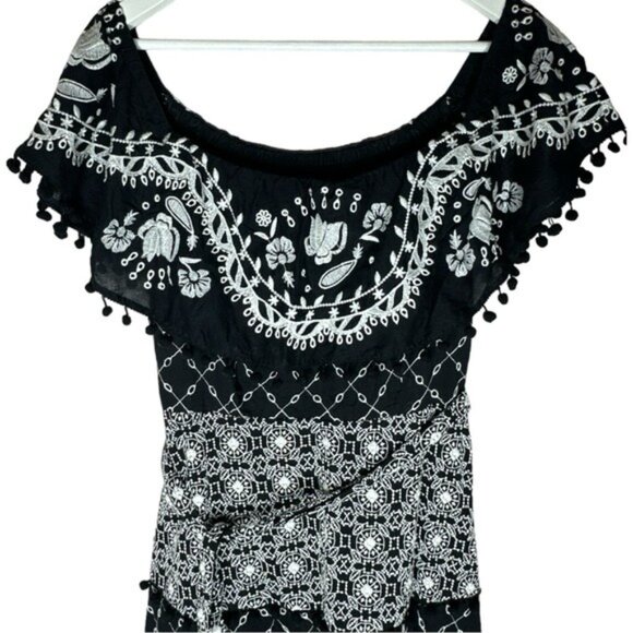 Anthropologie Marisol Off-The-Shoulder Dress Size 6 - Picture 7 of 16